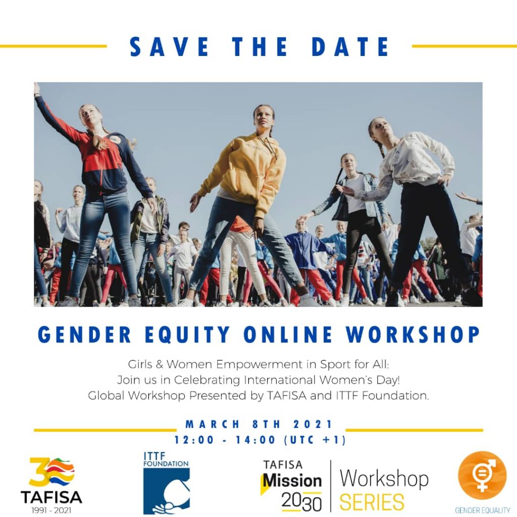 Gender Equity Online Workshop