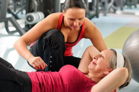 older-woman-doing-pushups
