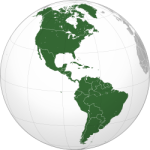Americas orthographic projection svg 150x150