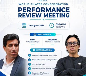 World Pilates Confederation Performance Review Meeting 2026